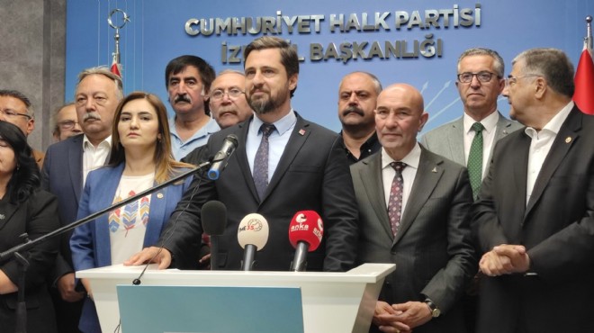 CHP  Kaftancıoğlu  için bir araya geldi... Yücel İzmirlileri mitinge çağırdı!